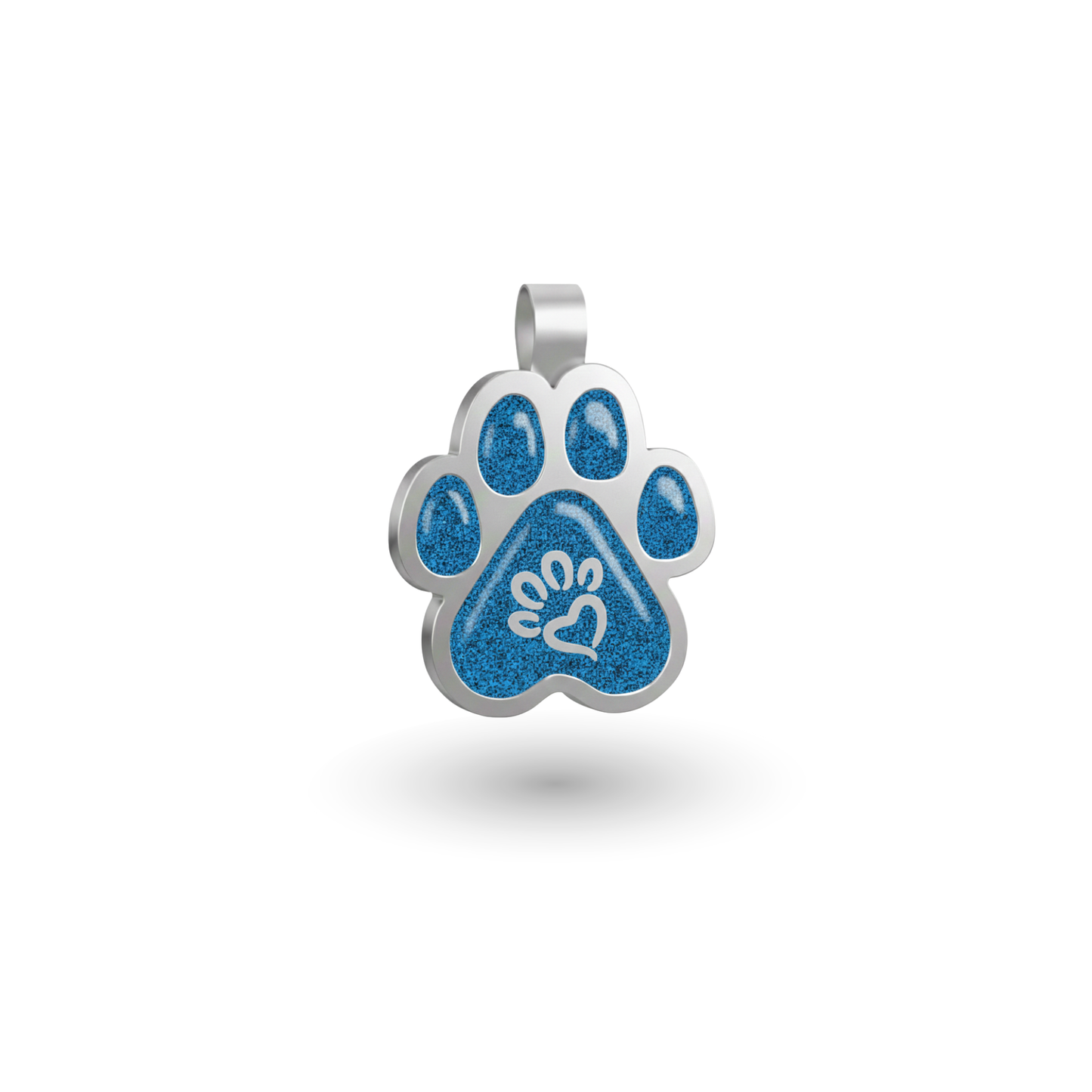 Small Paw Blue Pet Tag SKU: 186 (Sold in Pack of 5)