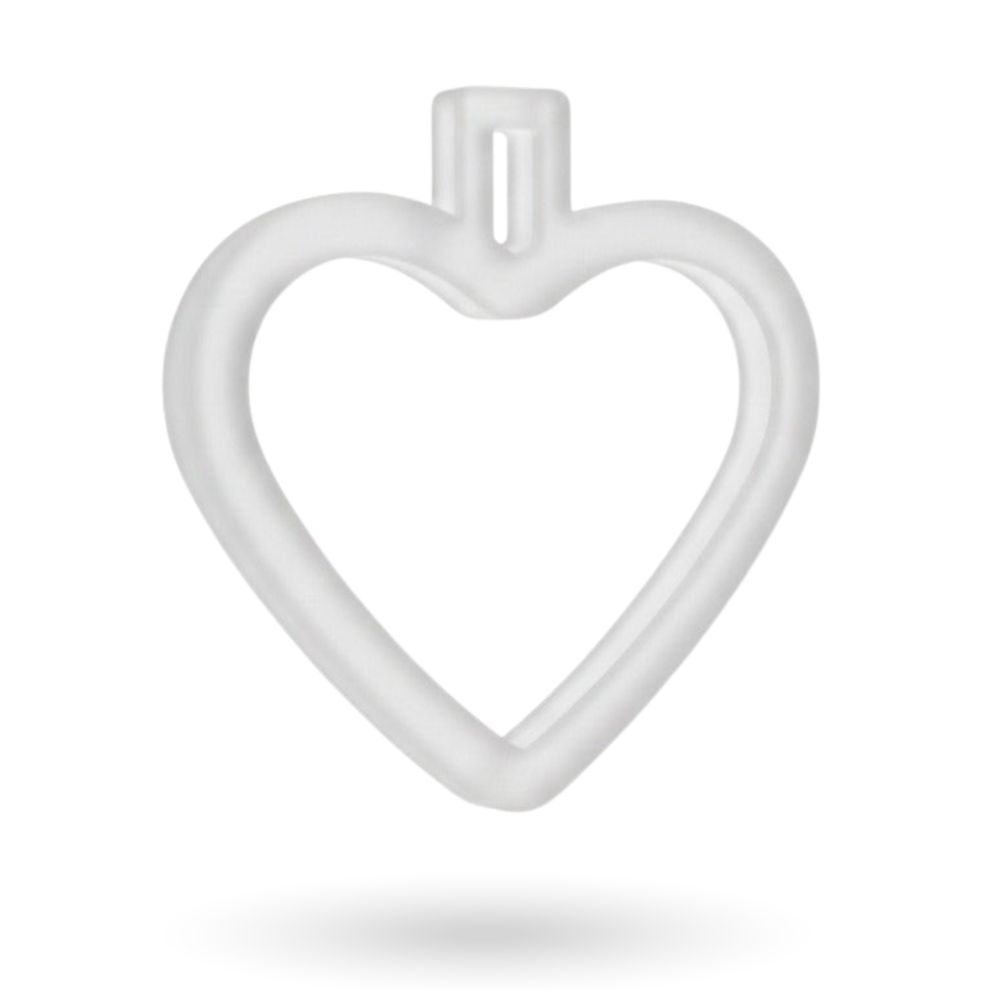Large Heart Clear Bumper SKU - 501 (2pcs)
