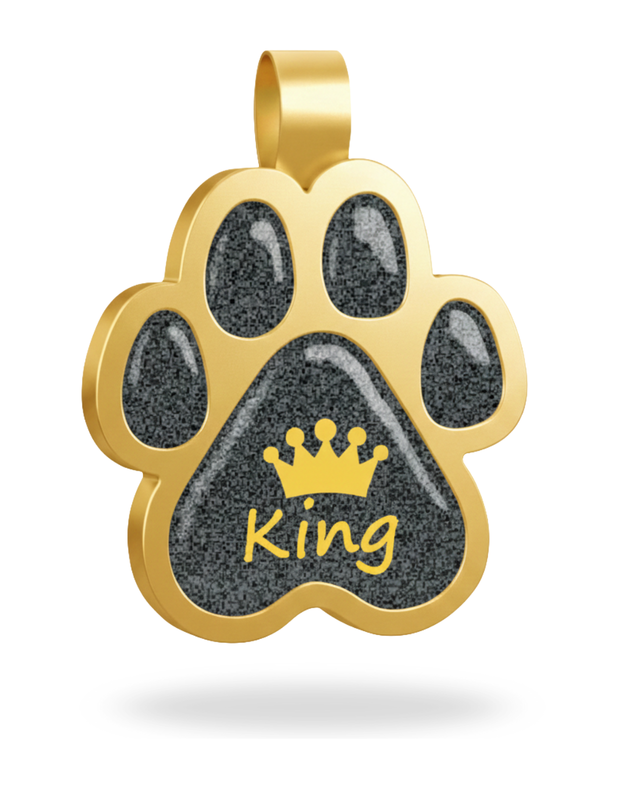 Large Paw king Print Pet Tag SKU:293 (Sold in Pack of 5)