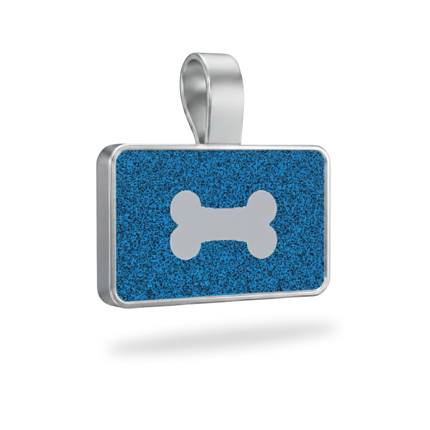 Large Rectangle Bone Pet Tag SKU: 170 (Sold in Pack of 5)