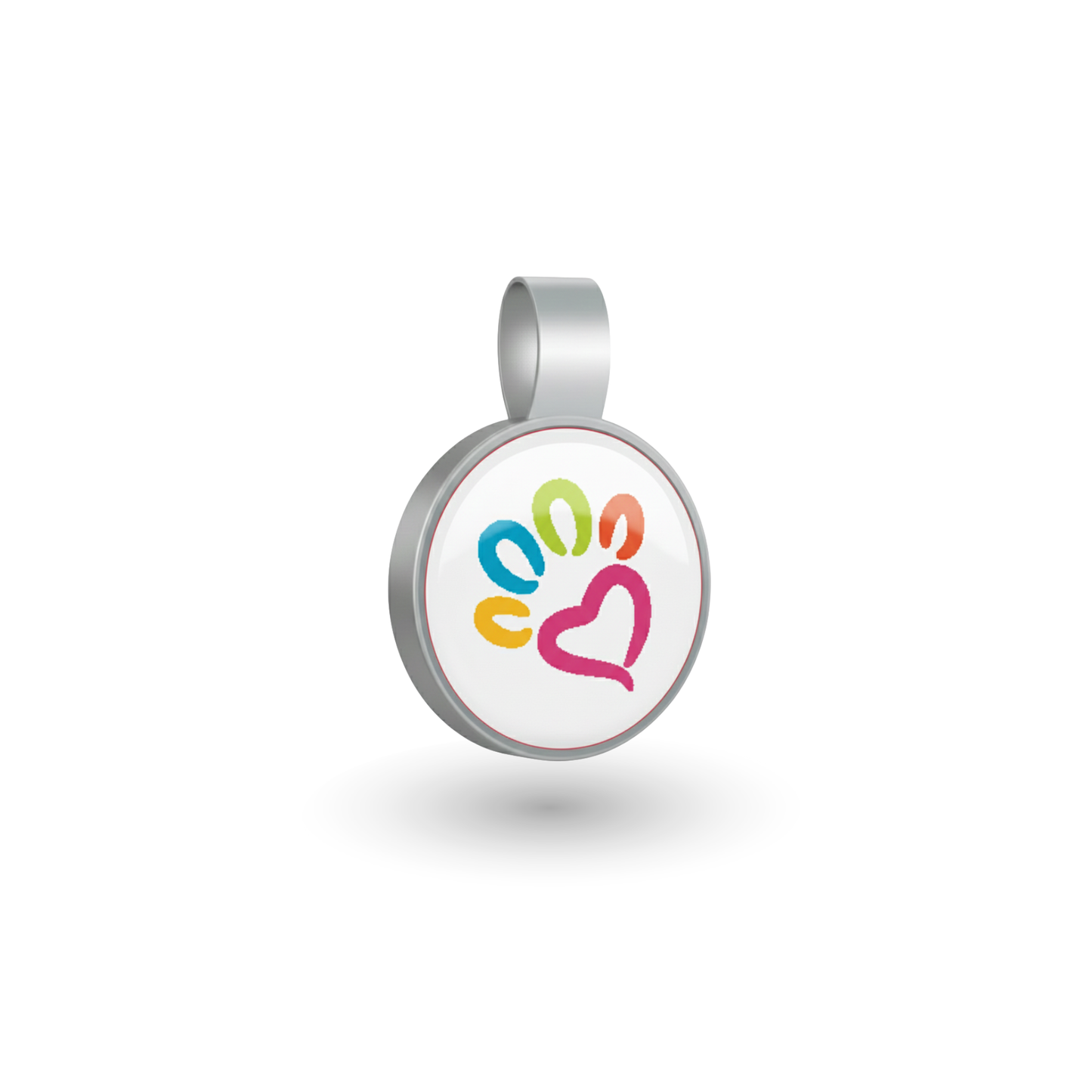 Small Circle Paw Pet Tag SKU: 335 (Sold in Pack of 5)