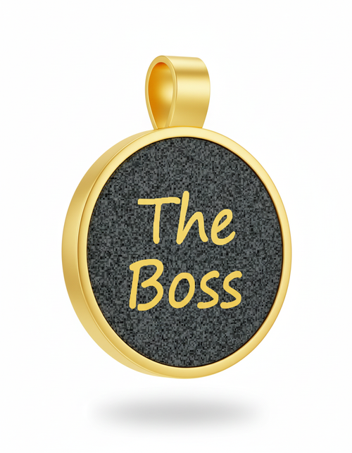 Large The Boos Circle Tag  - SKU: 281 (Sold in Pack of 5)