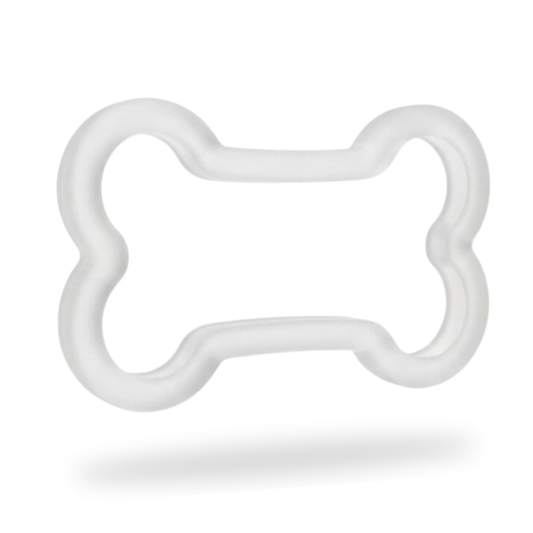 Large Bone Clear Bumper SKU: 504 (2pcs)